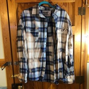 Bleached flannel